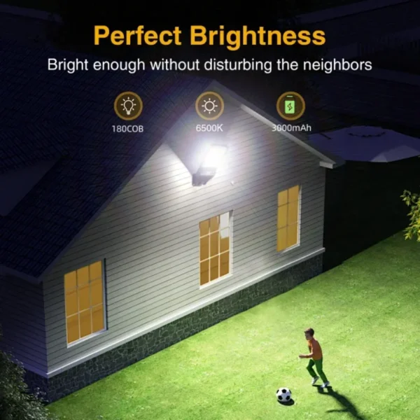 400000LM Solar LED Lights Outdoor With 3 Mode Waterproof Motion Sensor Security Lighting Wall Street Lamp for Garden Patio Path - Image 15